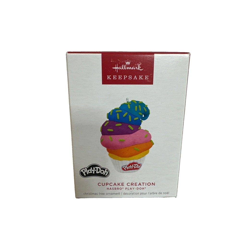 2024 Cupcake Creation, Hasbro Play-Doh Hallmark Ornament New In Box